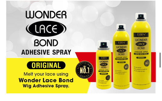 Wonder Lace Bond Wig Adhesive Spray 10 Pack - Extra Mega Hold (6.08oz/  180ml)