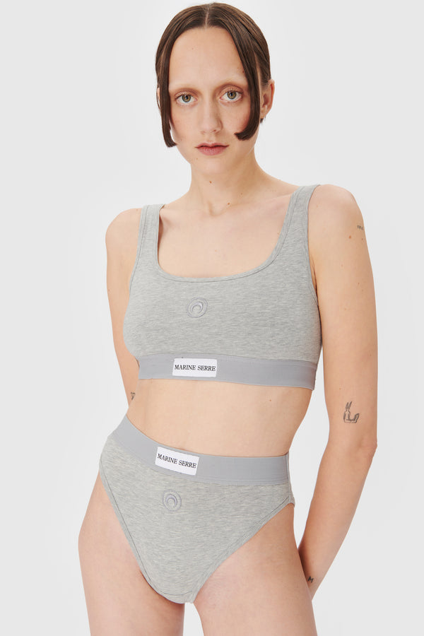 Organic Cotton Plain Bra