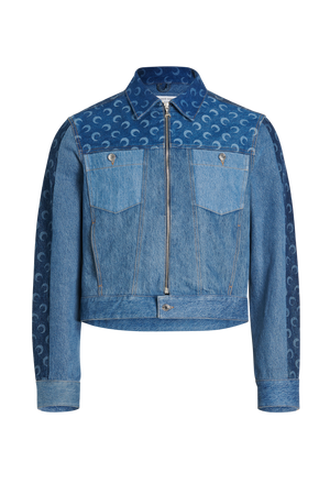 Regenerated Denim Boxy Jacket