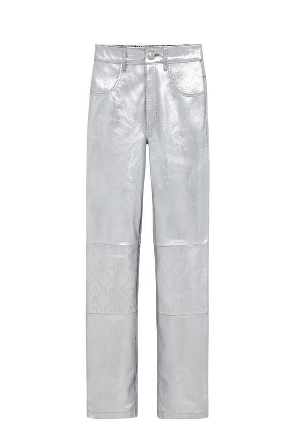 Authentic Guaranteed Marine Serre White Wool Pants on Sale at JHROP  jhrop_official