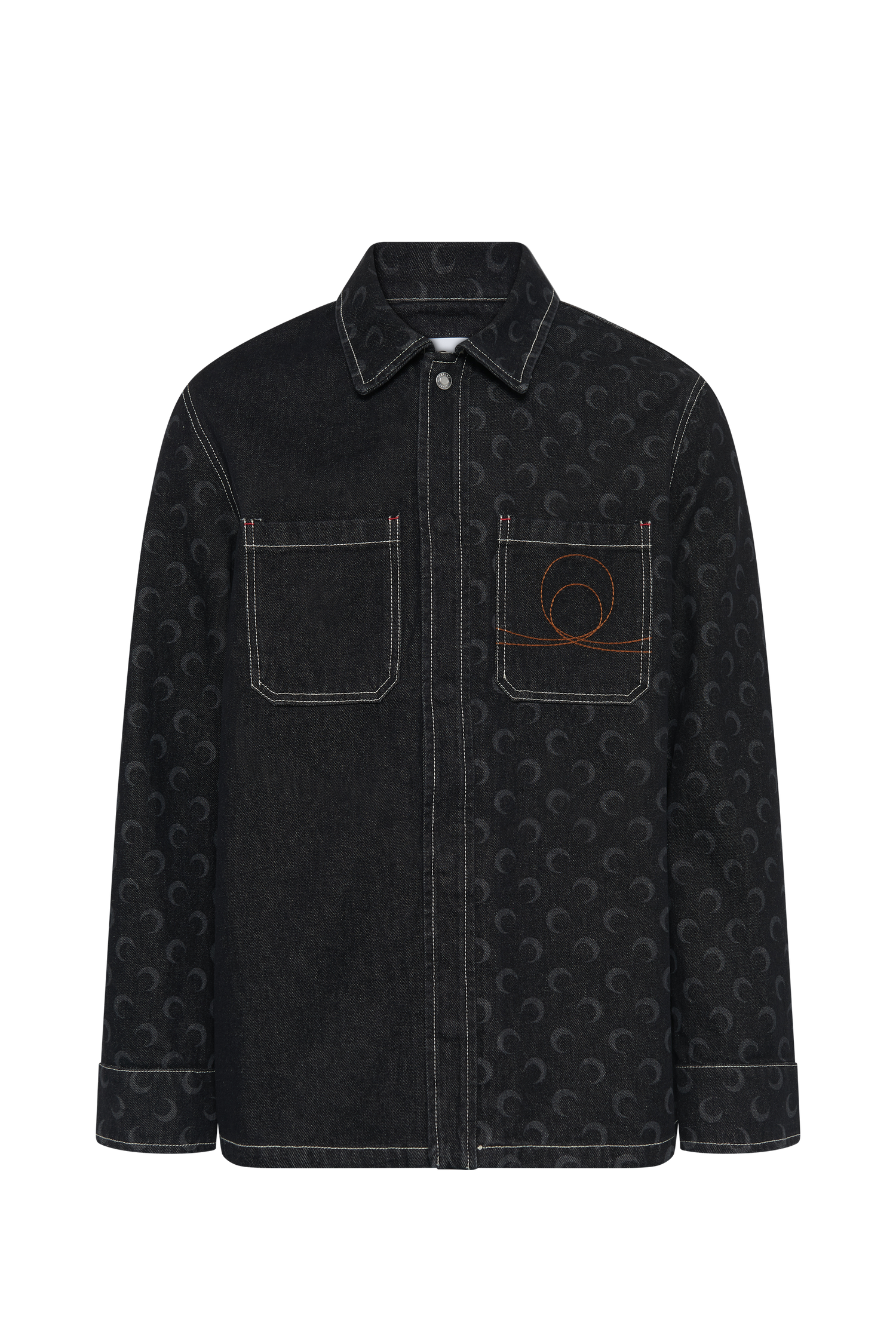 Moon Laser Denim Overshirt