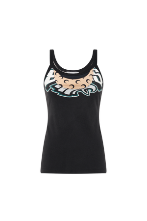 Regenerated Graphic T-shirt Tank Top - L / DARKGREEN