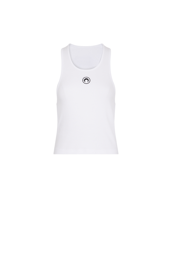 Marine Serre | H.Lorenzo|Moon Polo Knit Shirt (T167M-KNIVI035-BEIGE), L / Beige