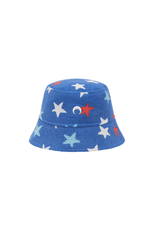 Regenerated Jacquard Towels Bucket Hat - S / BLUESTARS