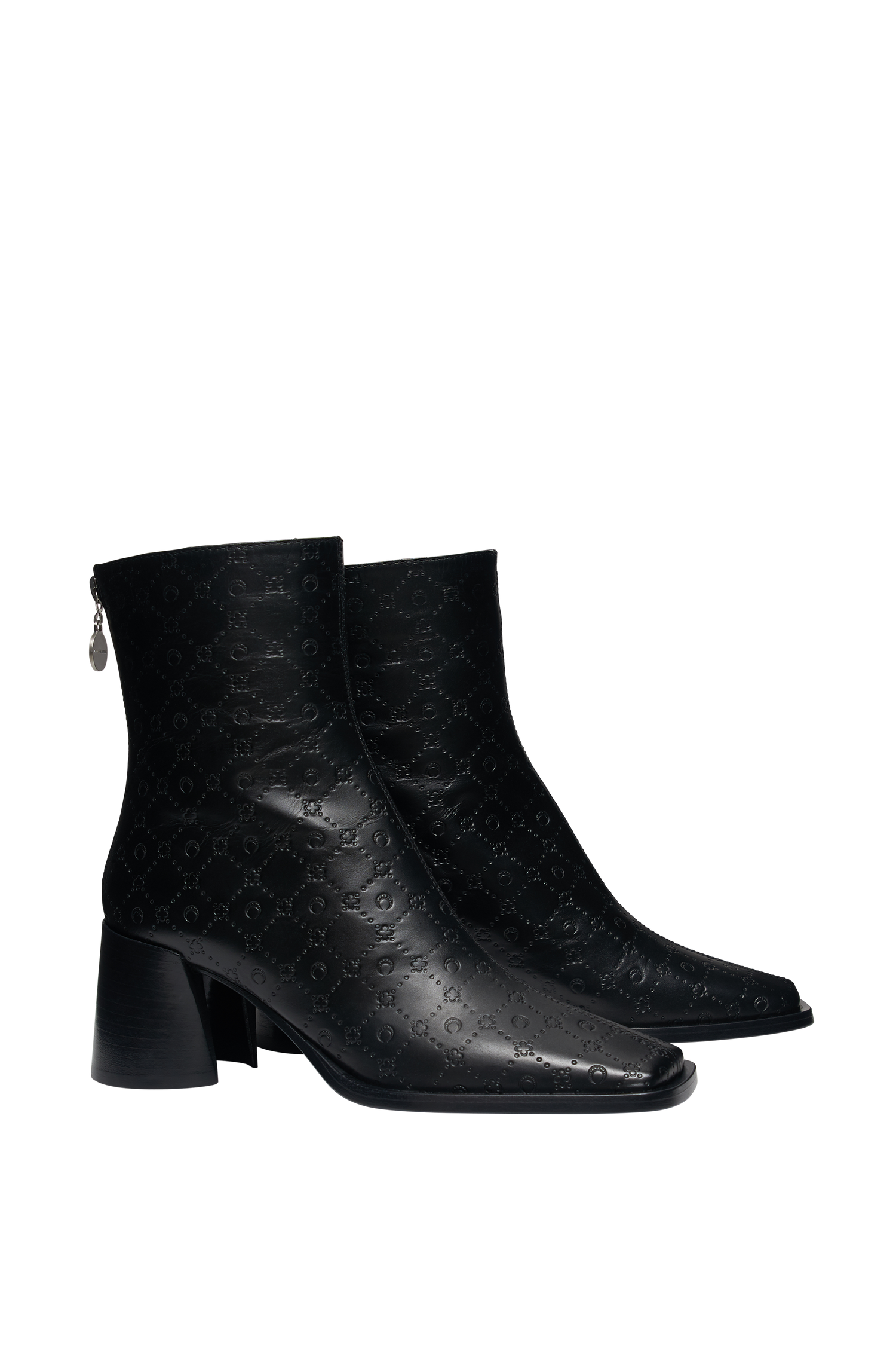 Embossed Leather MS Boots
