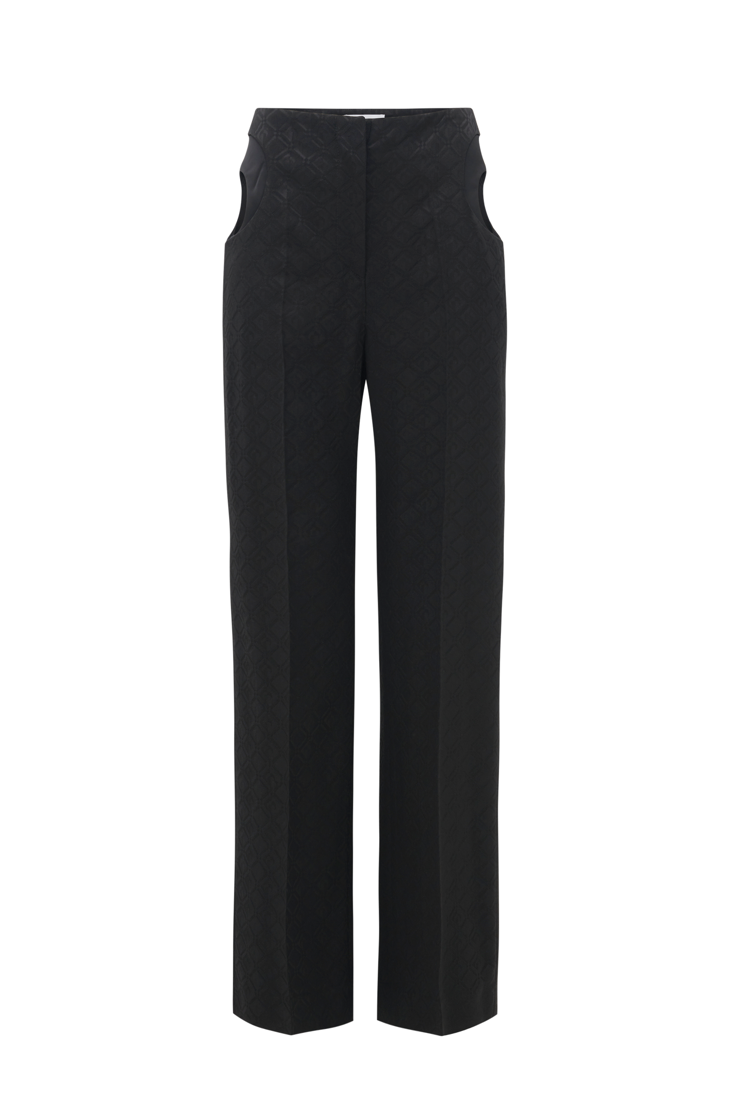 Moon Diamant Jacquard Tailored Pants