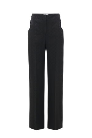 Moon Diamant Jacquard Tailored Pants