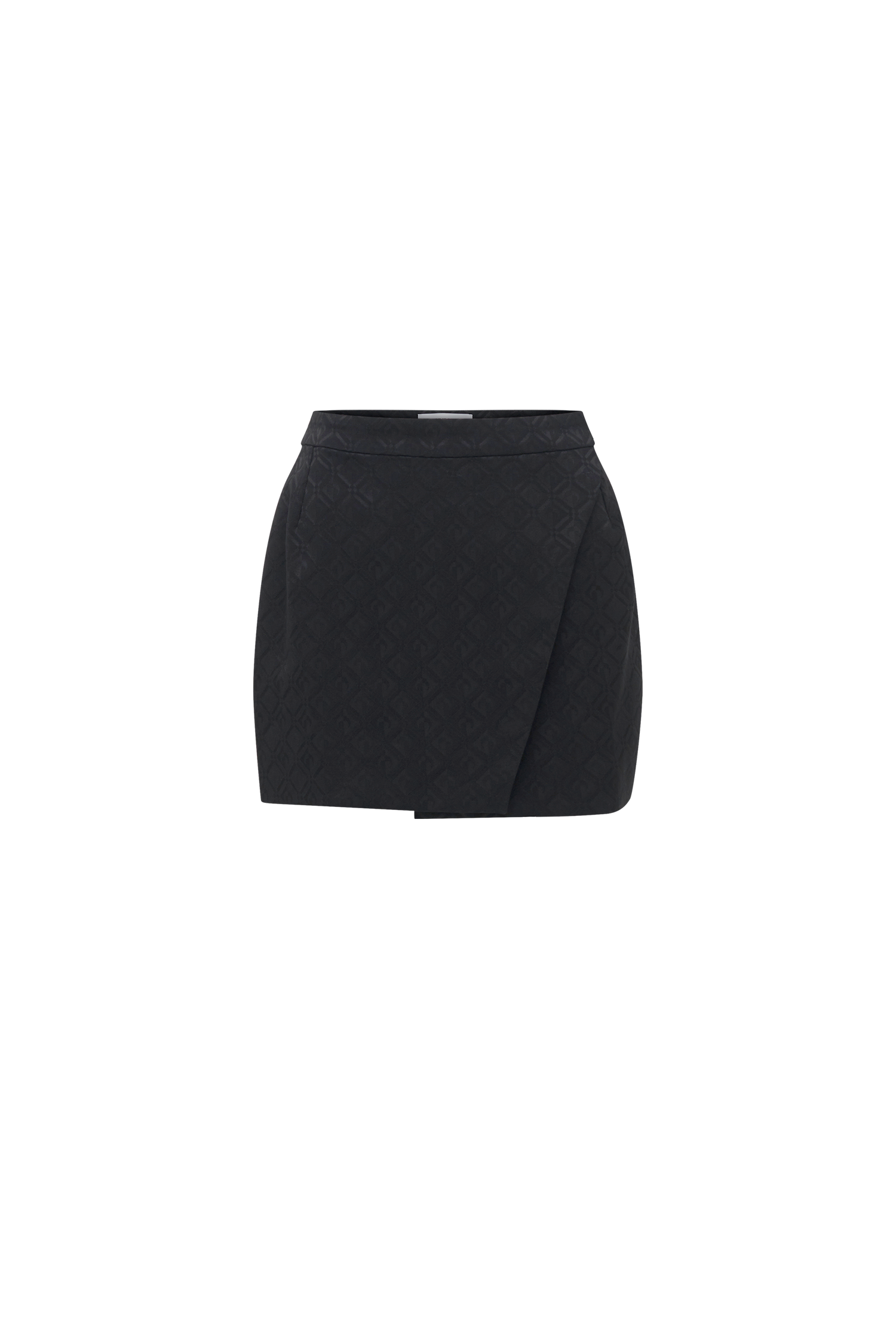 Moon Diamant Jacquard Skort • Marine Serre