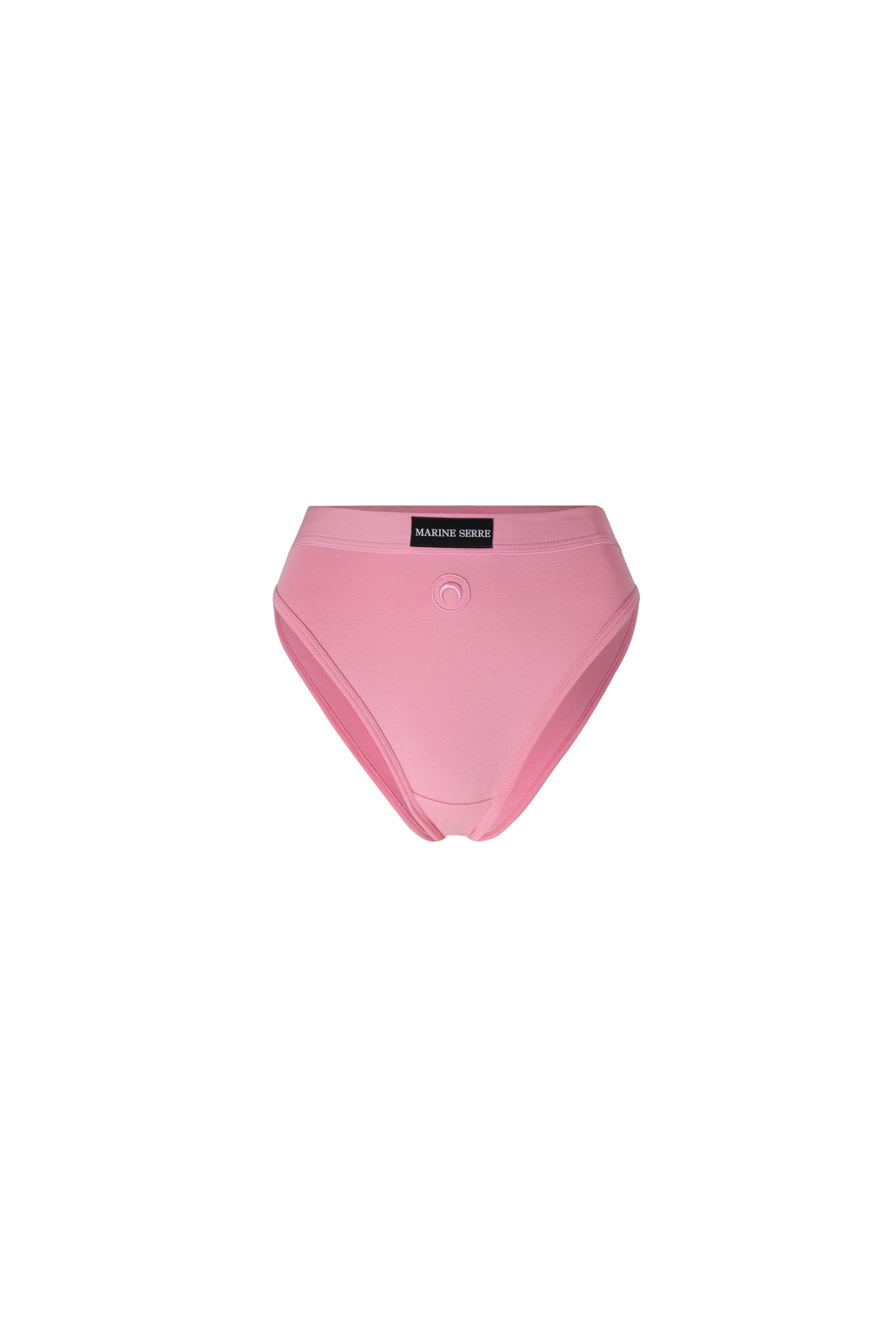 Organic Cotton Jersey Plain High-Waist Brief