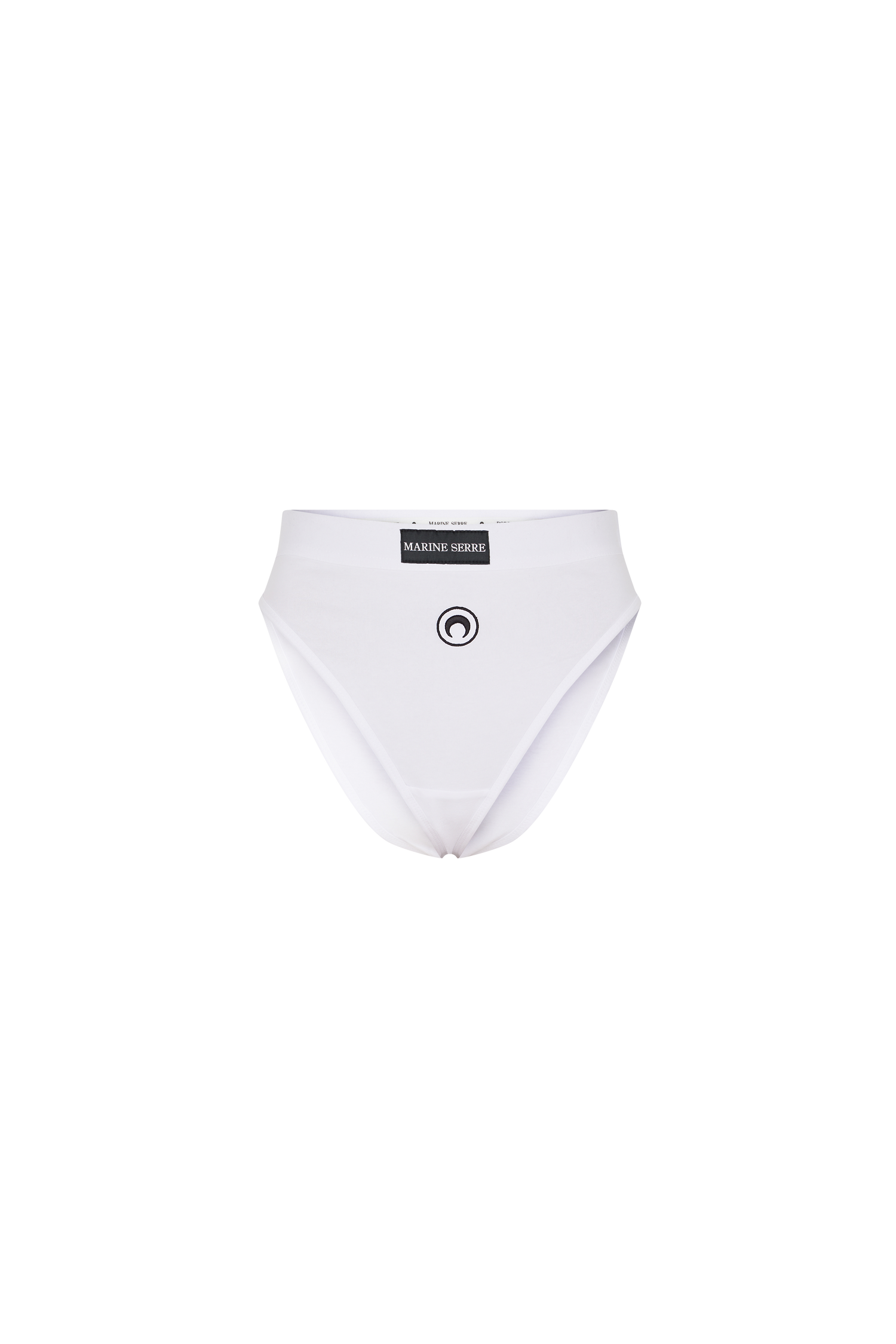 Organic Cotton Jersey Plain High-Waist Brief