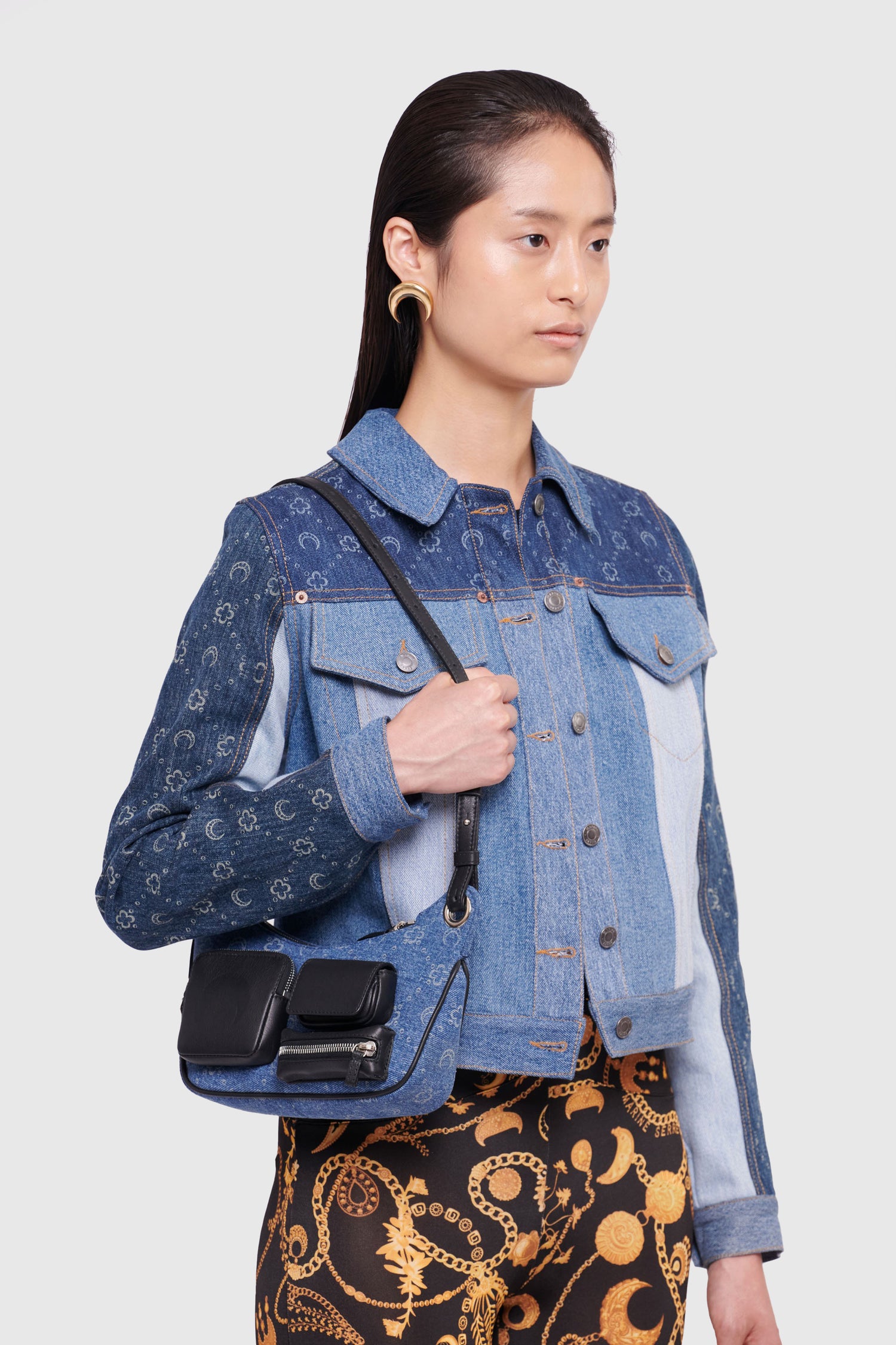 Denim Moonogram Jacket • Marine Serre