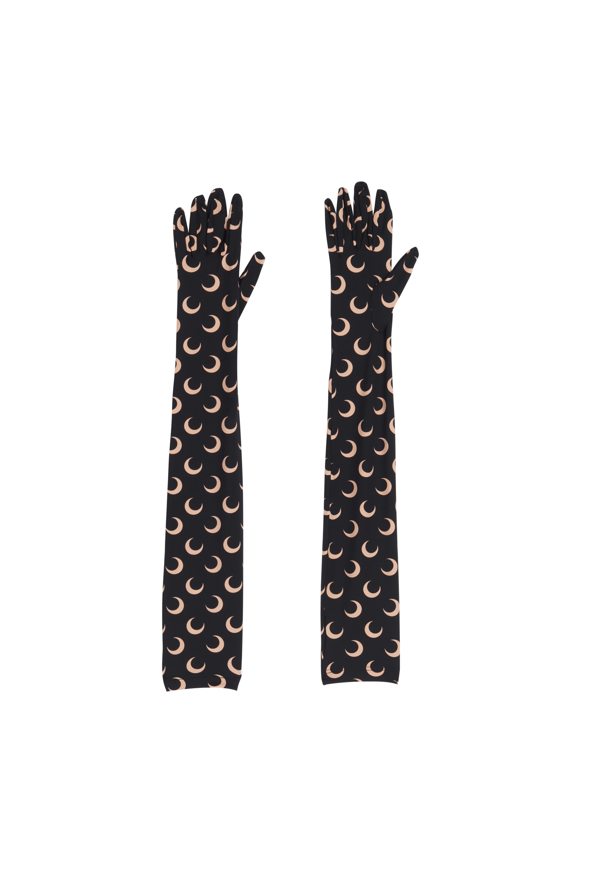 Regenerated All Over Moon Gloves • Marine Serre