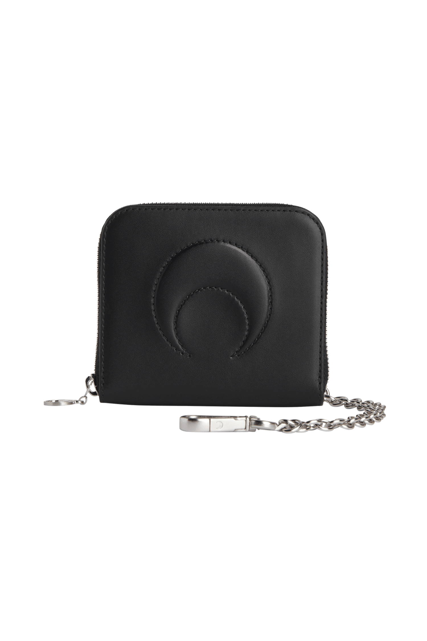 Moon Embossed Leather Wallet