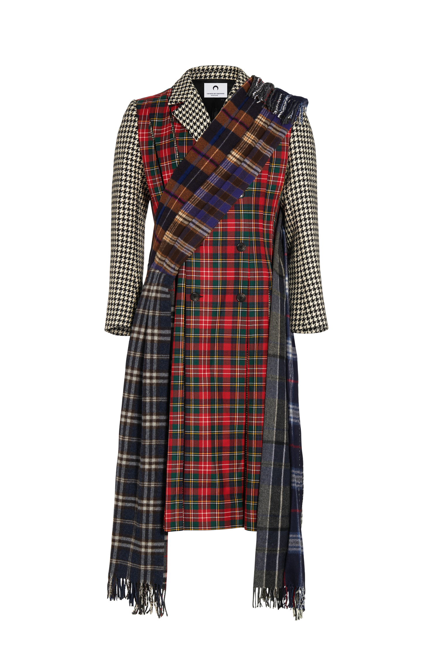 Tartans Kilt Remix Hybrid Coat