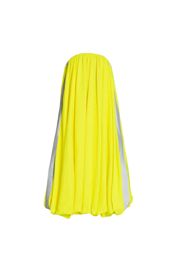 Fluorescent Moire High-Vis Dress