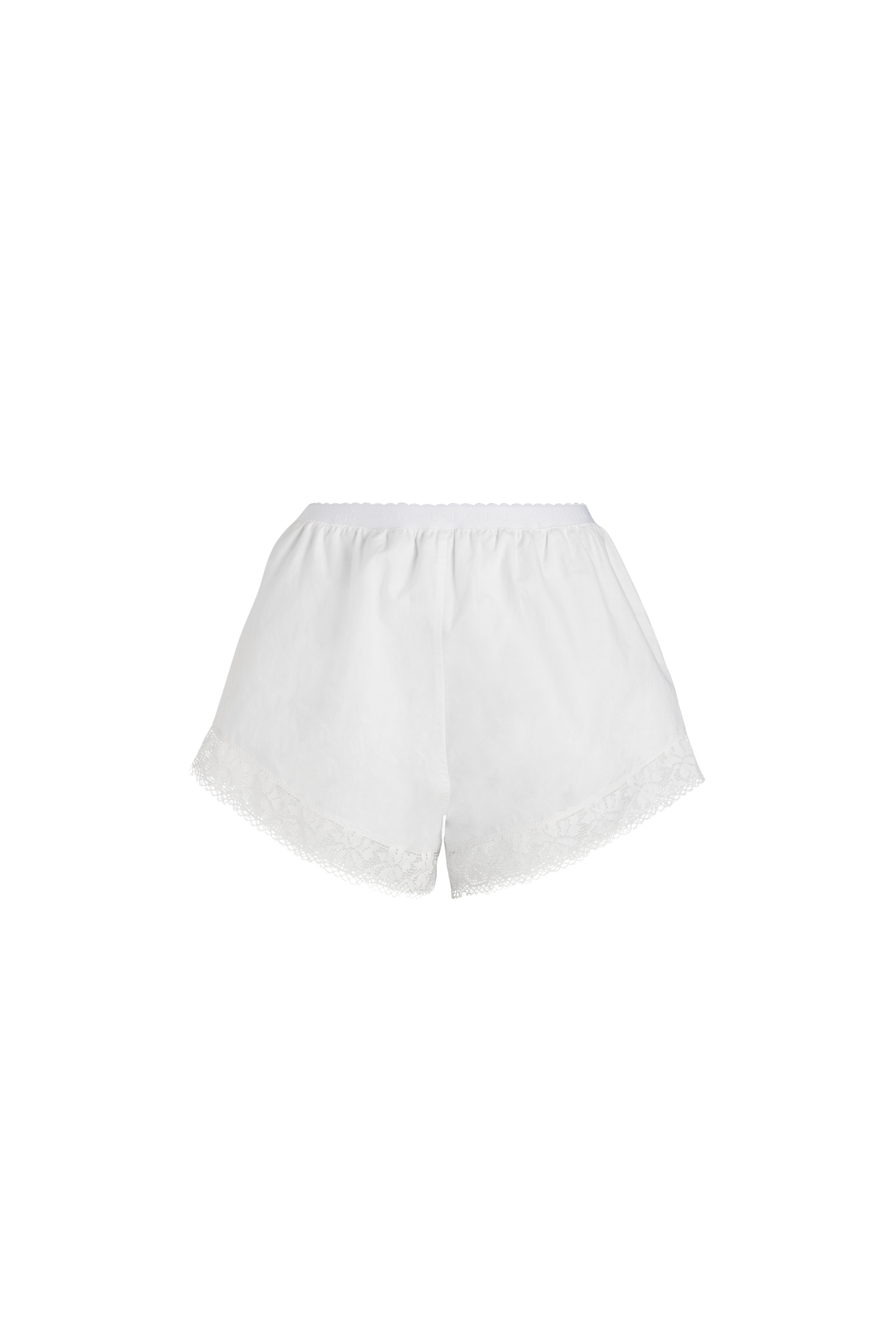 REGENERATED HOUSEHOLD LINEN SHORTS