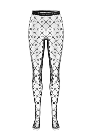 Leggings Marine Serre Black size 8 UK in Polyamide - 34950071