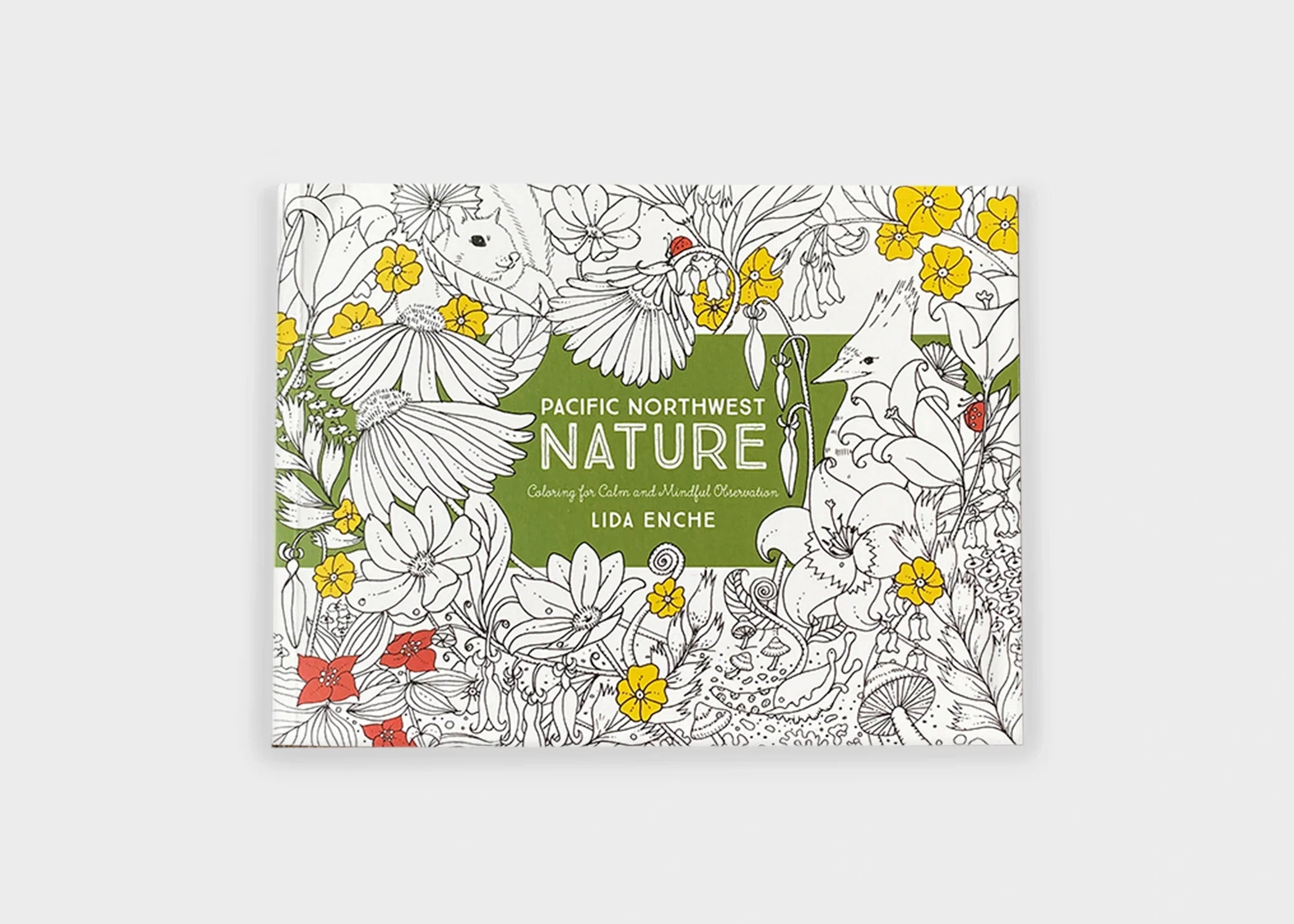 Pacific Northwest Nature Coloring book cover