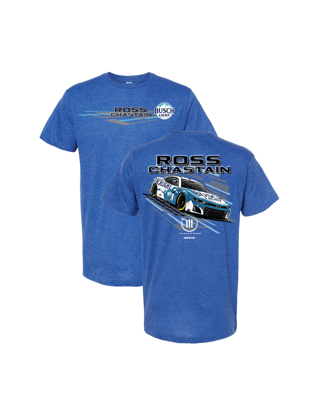 Chastain Gone Fishing Busch Light Car T-Shirt – Trackhouse