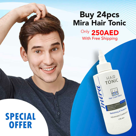Mira hair tonic 24pcs special offer- al basel cosmetics