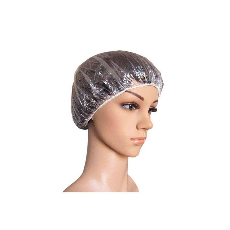 Disposable Plastic Shower Caps Disposable Caps For Salons Albasel Cosmetics 7038