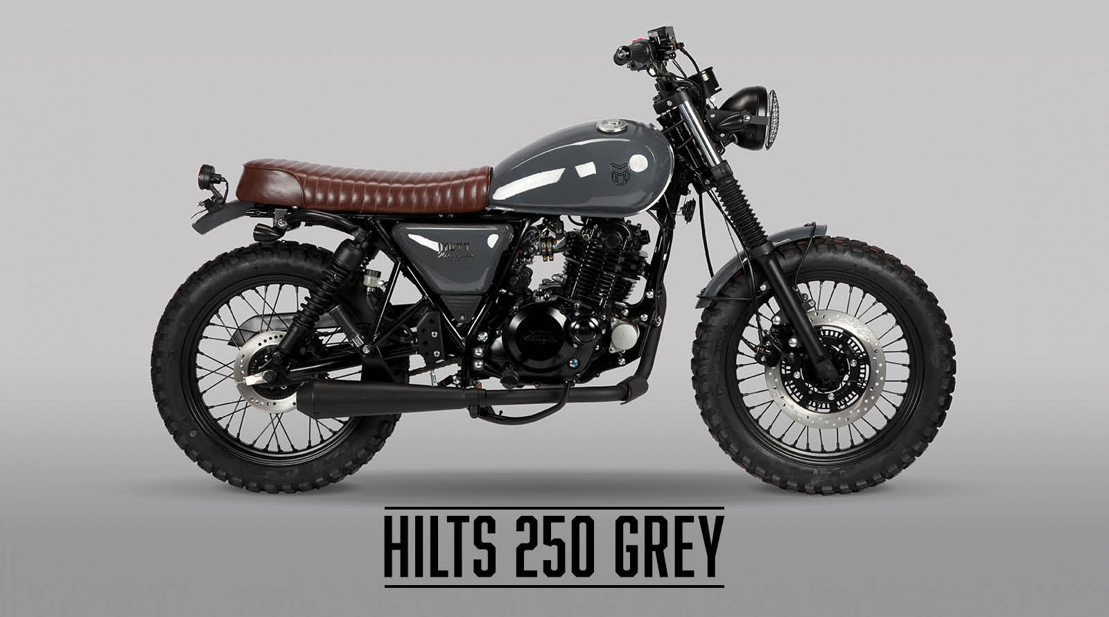 Mutt Hilts Grey 250 Mutt Motorcycles