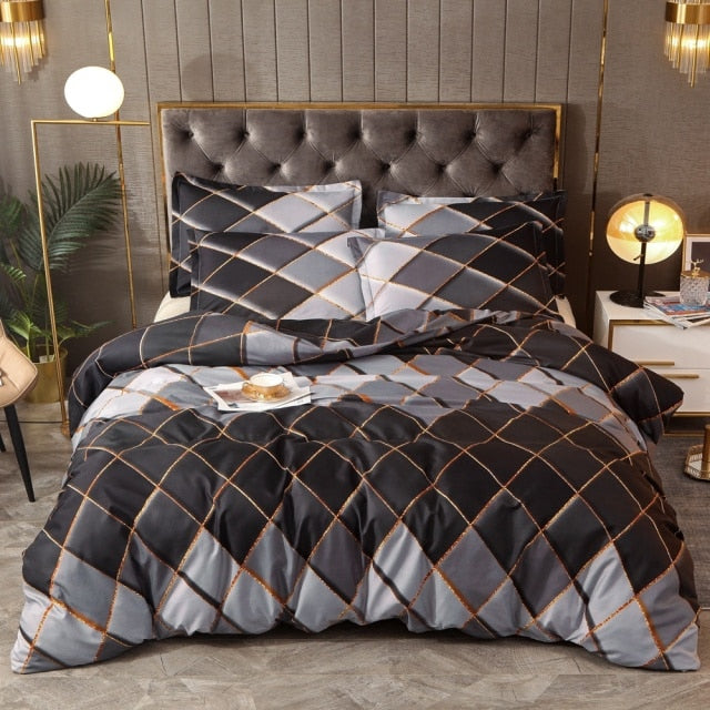 modern king duvet cover set