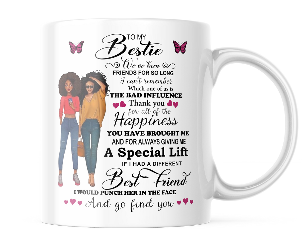 BFF My Bestie Best Friend Coffee Mug | Cute Gift Idea for Best Friend | Cpm733