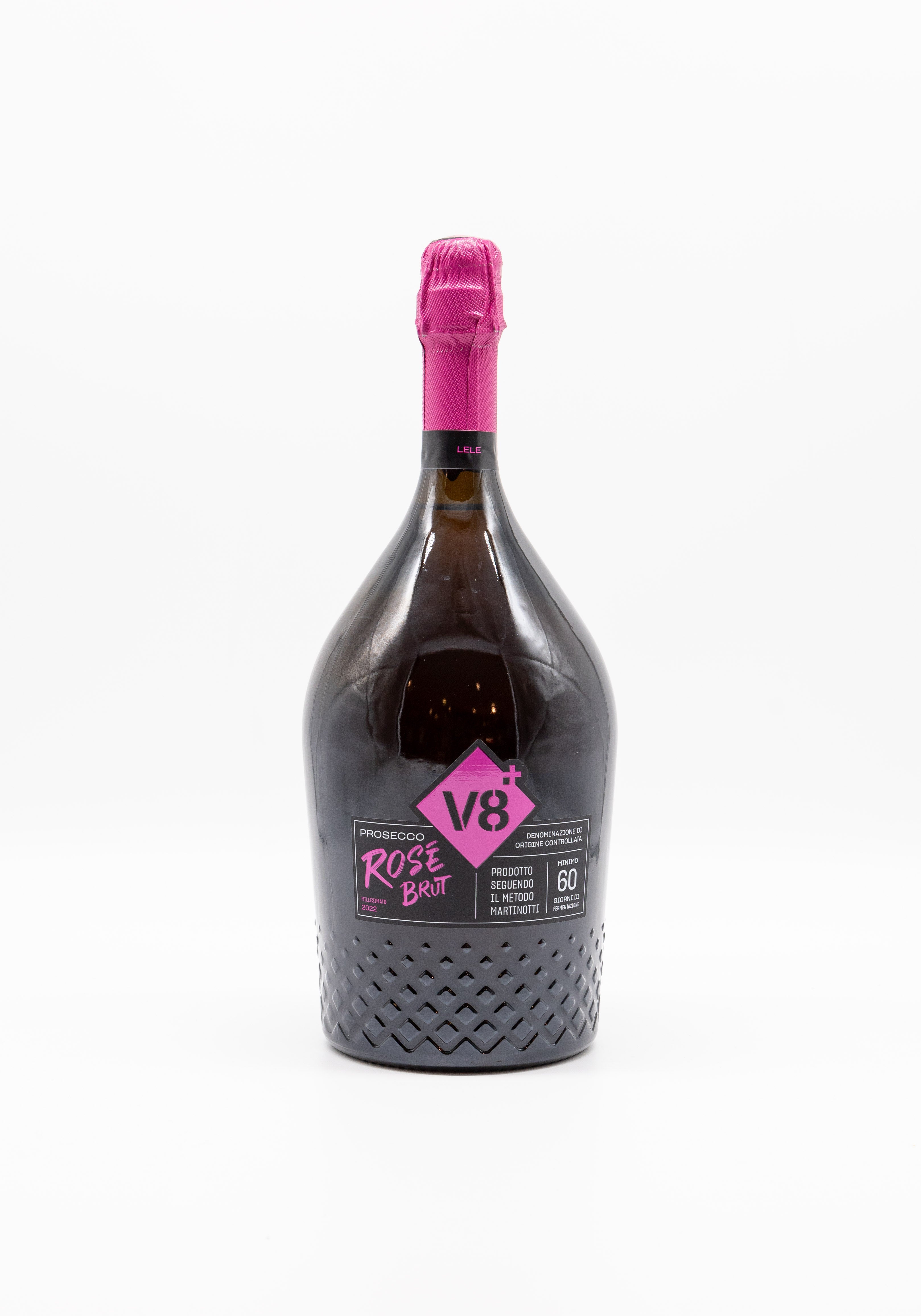 Lele+V8++Prosecco+Rosé+Brut+Millesimato+2022+Magnum+Leone+Alato