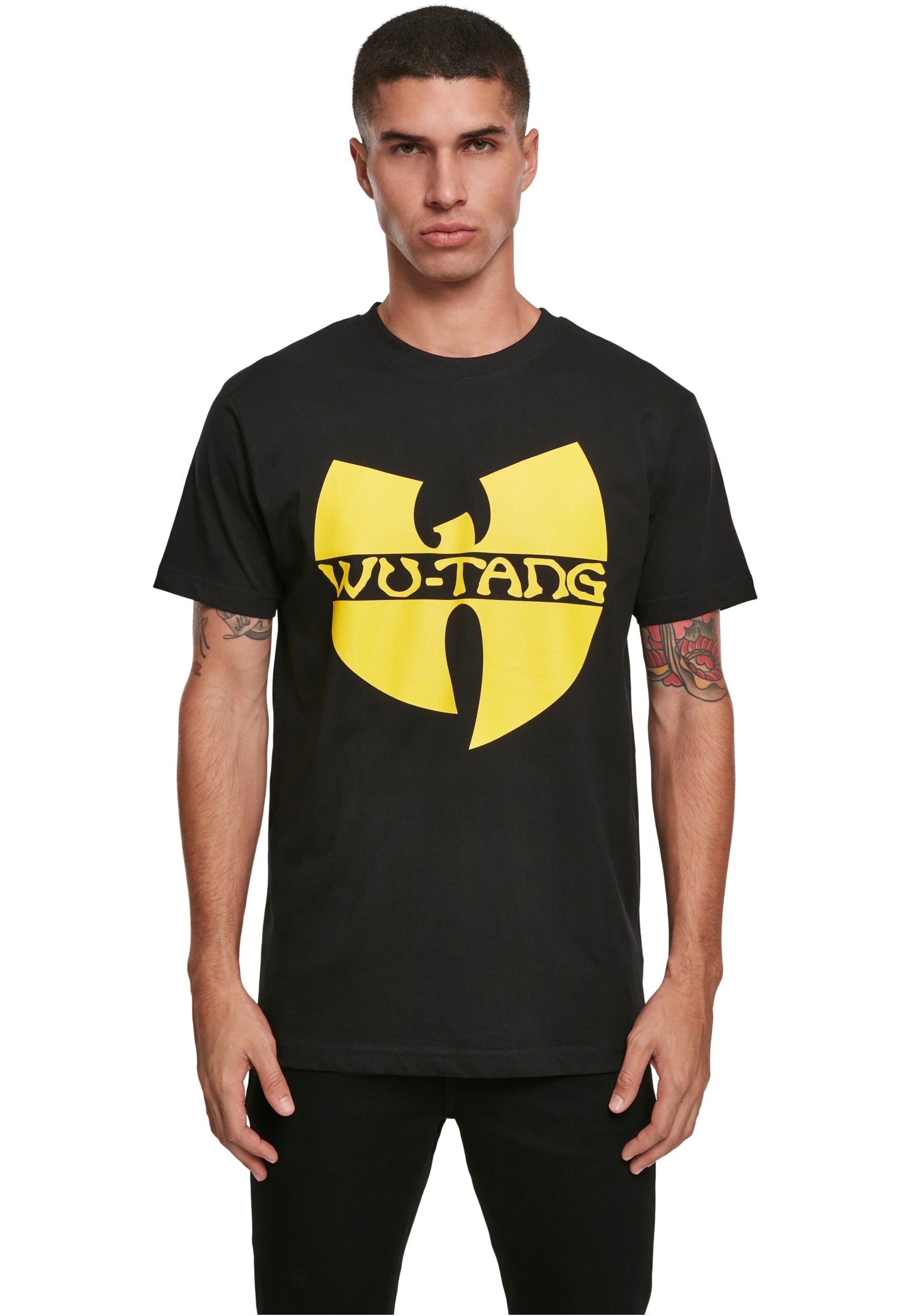 Wu Wear Wu-Tang Clan Dripping Logo T-Shirt yellow