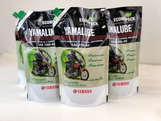 Aceite Yamalube para motor de 2 tiempos caja 6 pzas. – motoplanetmx