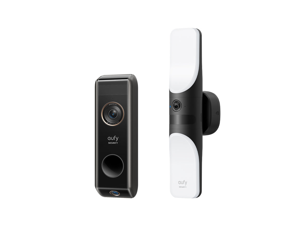 

Video Doorbell S330 Add-on Unit + Wired Wall Light Cam S100 Black