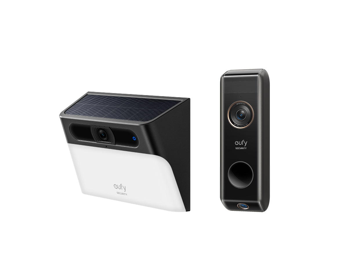 

Video Doorbell S330 Add-on Unit + Solar Wall Light Cam S120 Black