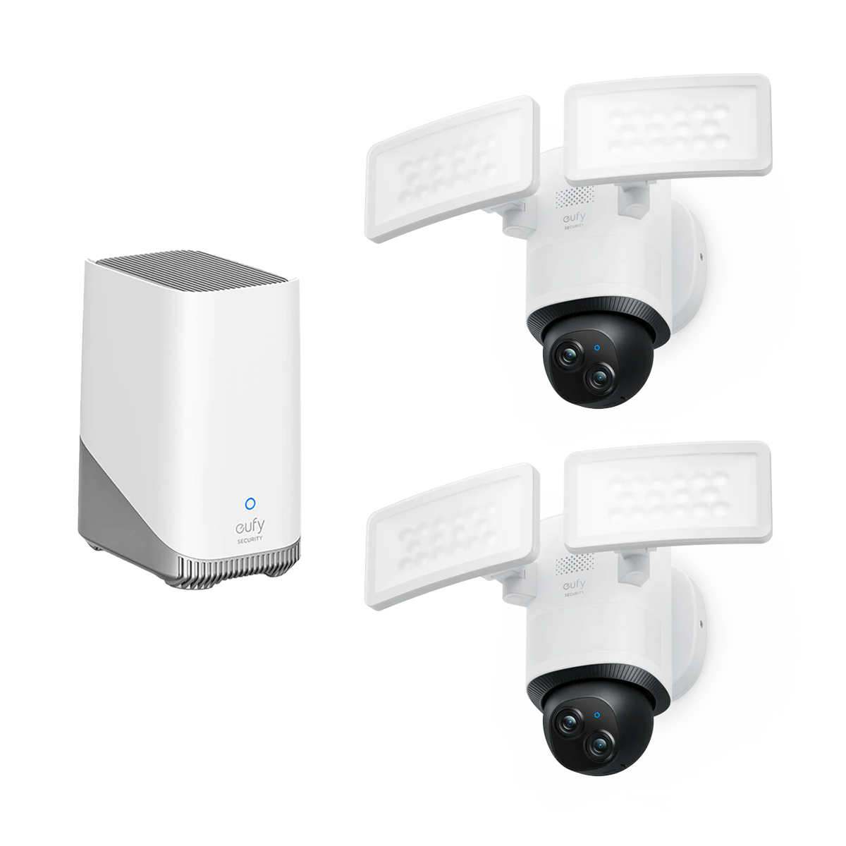 Floodlight Camera E340 (2 pack) + HomeBase S380