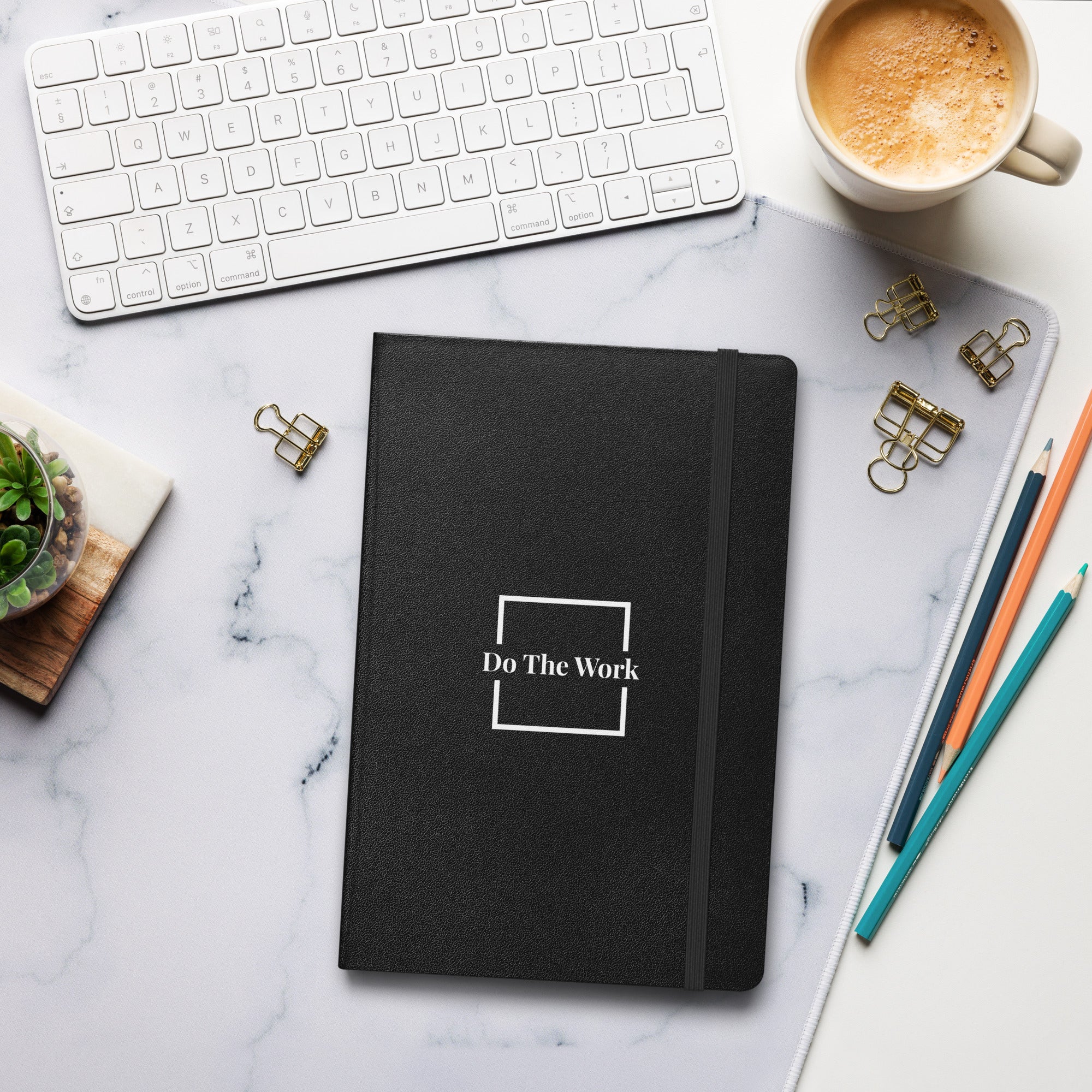 Do. The. Work. Hardcover Bound Notebook