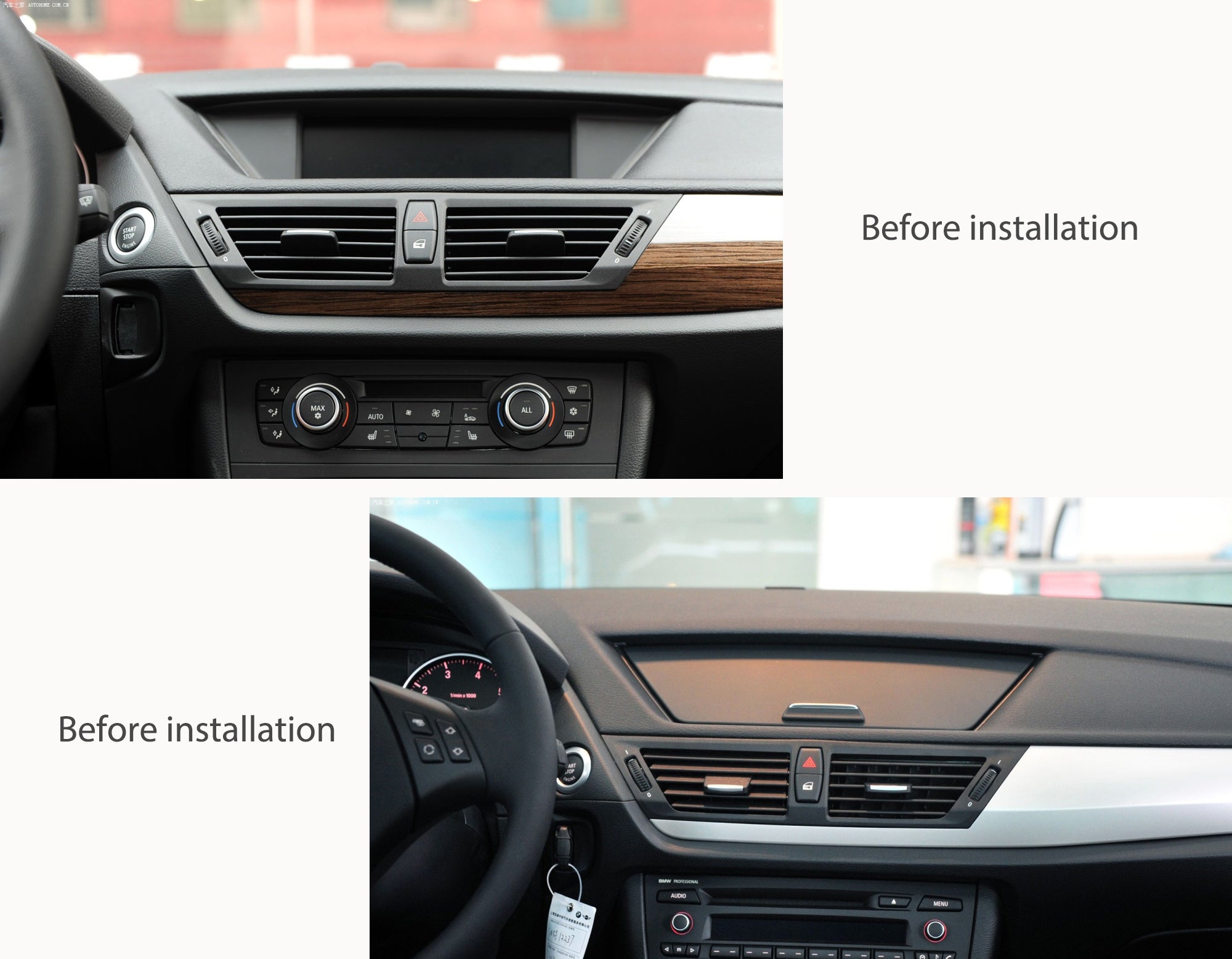 Radionavigation BMW X1 E84 09-15 CarPlay DSP Android Auto – Multigenus