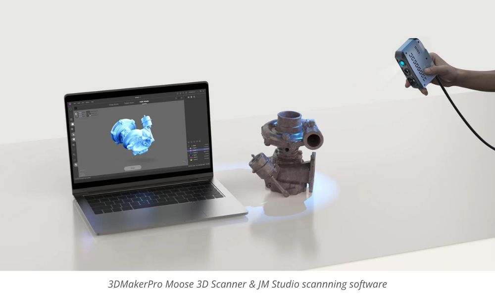 Blog-How To Create A 3D Model-Moose 3D scanner-3DMakerPro