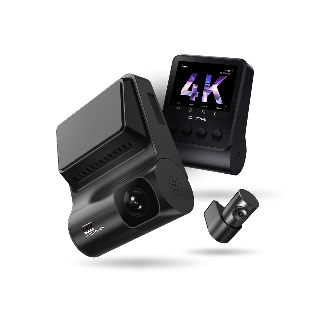 DDPAI Z50 4K 2160P Dash Cam GPS Front + Rear Cam IPS Monitor GPS Version  Car Dashcam DVR Decoder, Dasher-SG