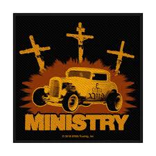 Ministry "Jesus Built My Hotrod" (patch)