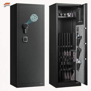 VEVOR Ultimate Fireproof Gun Safe - Secure Long Gun Cabinet with Digital Lock and Quick Access for Rifles and Pistols - FS9 Tactical