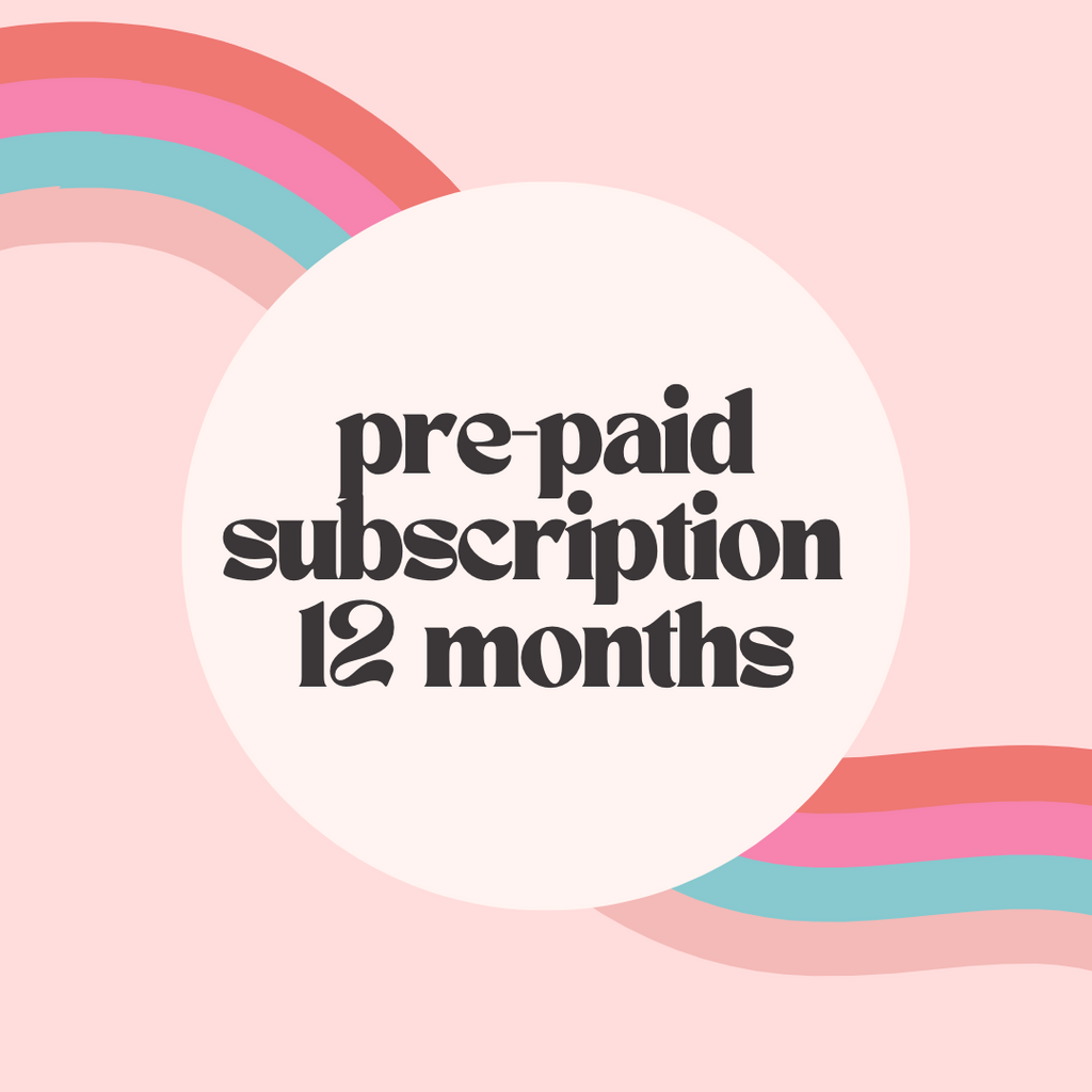 6 Months Pre-Paid Subscription VIP Box (6 donuts, 6 xl cookies, 6 don