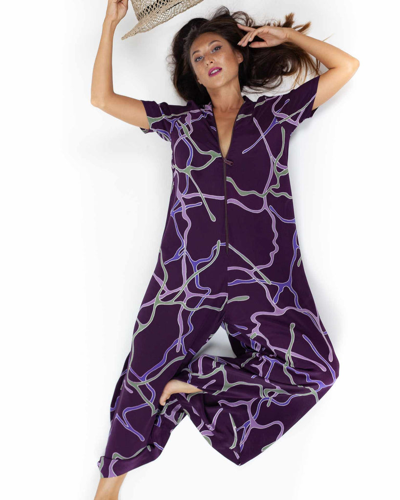 DORA SILK JUMPSUIT fig