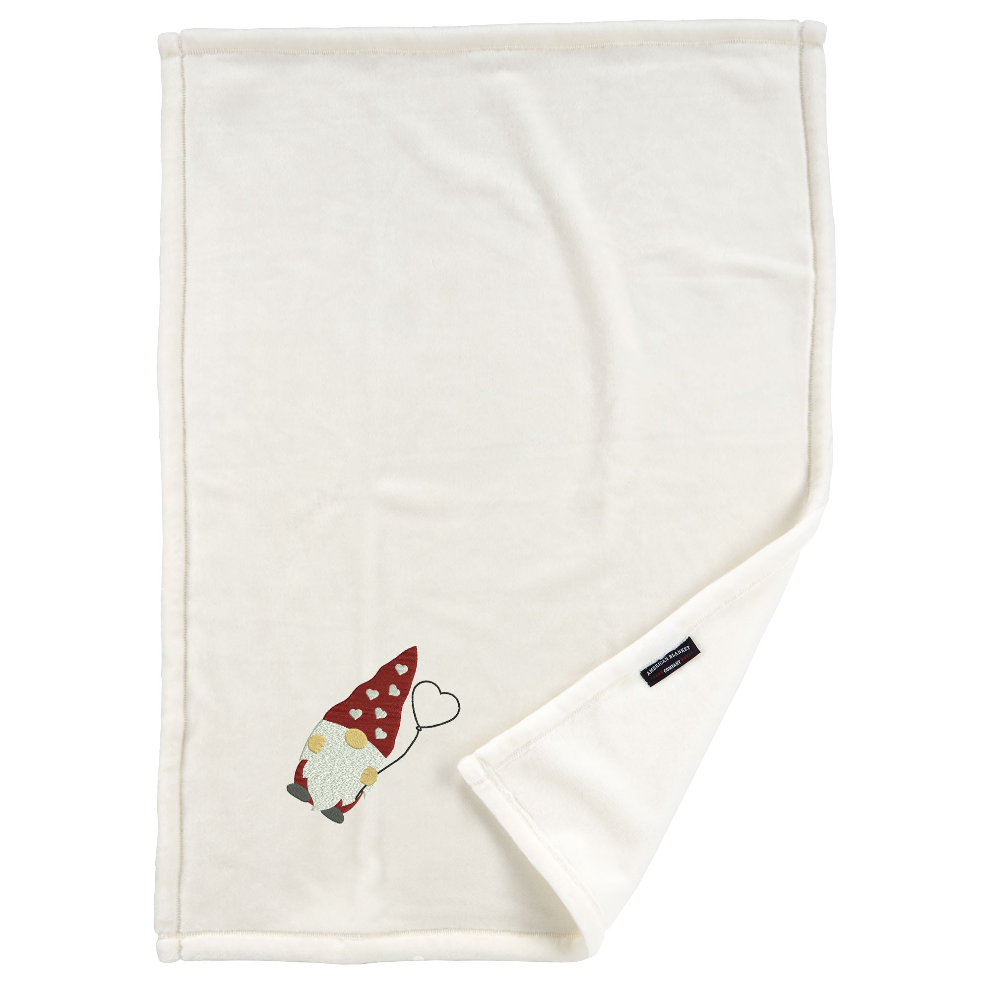 Image of Valentine's Day Custom Embroidered Blanket- Luster Loft Fleece Blanket
