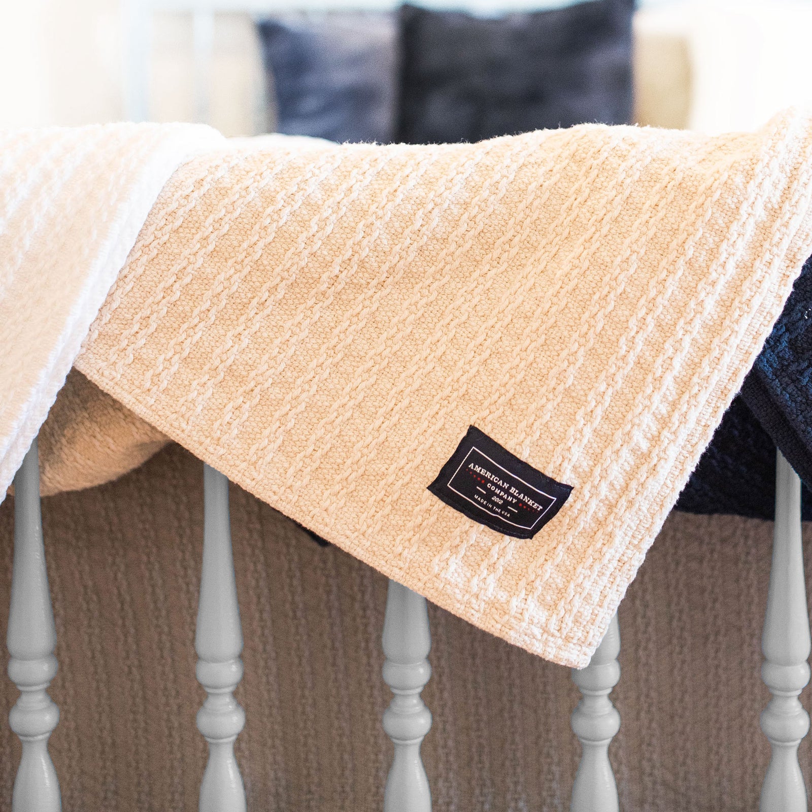 Cotton Bath Towels, Made in USA