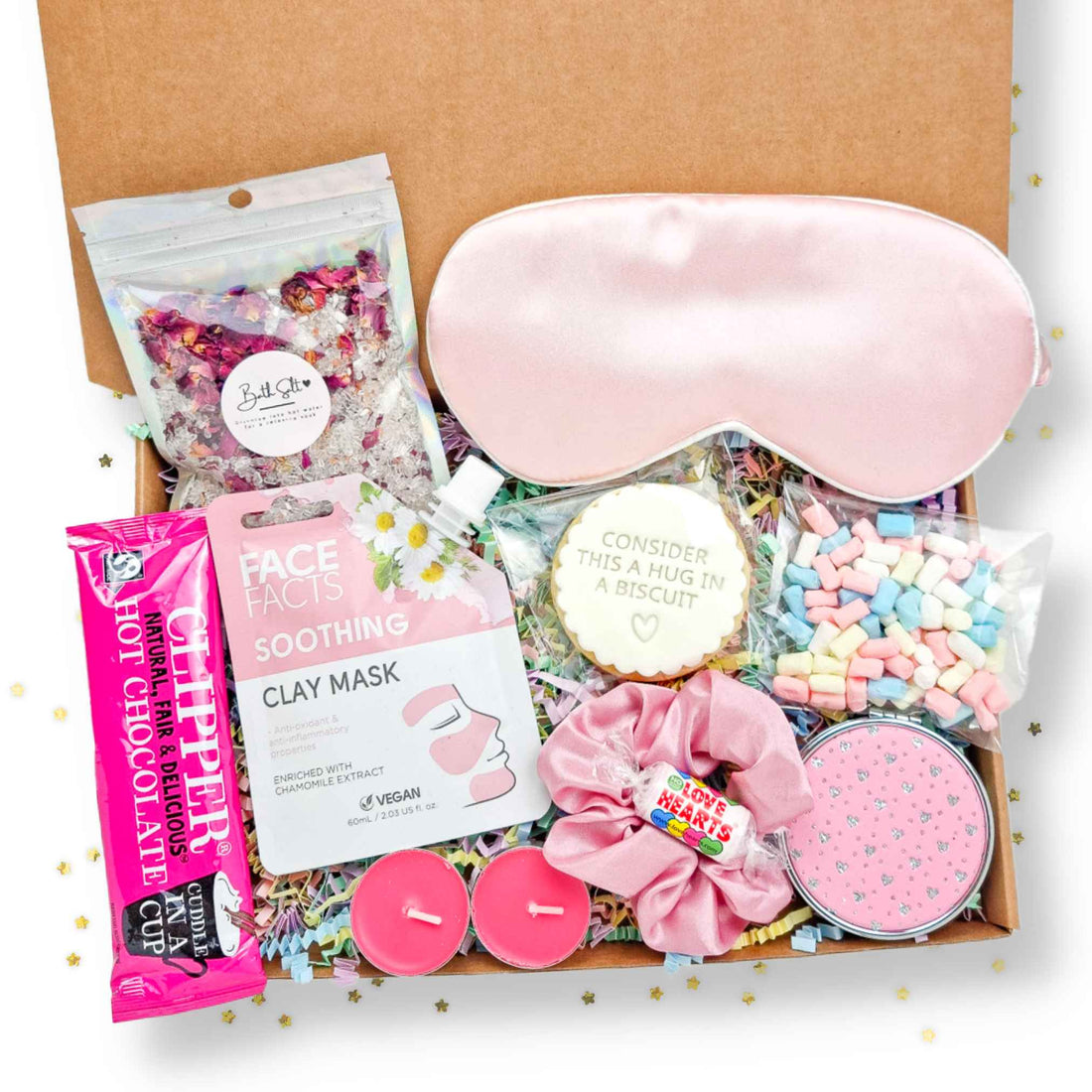 Love Me Self Care Gift Box - Made in London, Pamper Gift Set – ZeeZee Flair