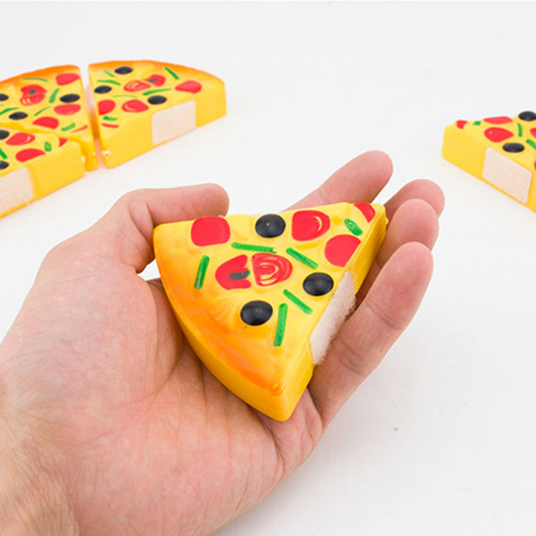 Child Kitchen Simulation Pizza Party Fast Food Slices Cutting Play Food Toy - Ecart