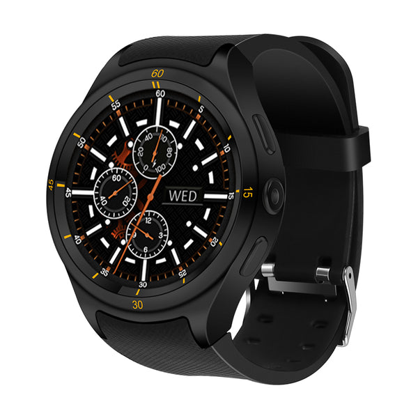 3G Smart watch men F10 android 5.1 MTK 6580 1GB+16GB WiFi GPS smartwatch ip67 waterproof Support SIM Nano 2.0MP Camera - Ecart