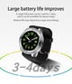 3G Smart watch men F10 android 5.1 MTK 6580 1GB+16GB WiFi GPS smartwatch ip67 waterproof Support SIM Nano 2.0MP Camera - Ecart