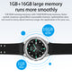 3G Smart watch men F10 android 5.1 MTK 6580 1GB+16GB WiFi GPS smartwatch ip67 waterproof Support SIM Nano 2.0MP Camera - Ecart