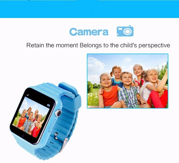 Smart Watch Children Security Safety GPS Location Finder Tracker Waterproof Phone Call SOS for IOS Androd - Ecart